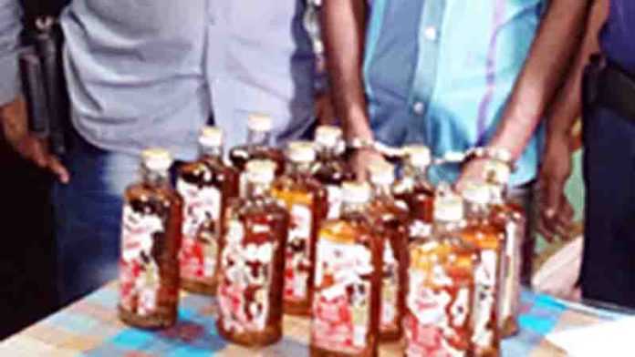 ভারতীয় মদসহ এক ব্যক্তি আটক-শমশেরনগর