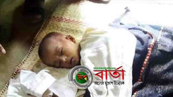 পানিতে পড়ে এক শিশুর মর্মান্তিক মৃত্যু