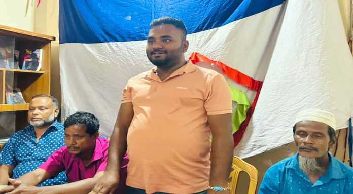 উপজেলা সদর সিএনজি গ্রুপ কমিটির নির্বাচন ঘিরে শ্রমিকদের সঙ্গে তারেক মিয়ার মতবিনিময়